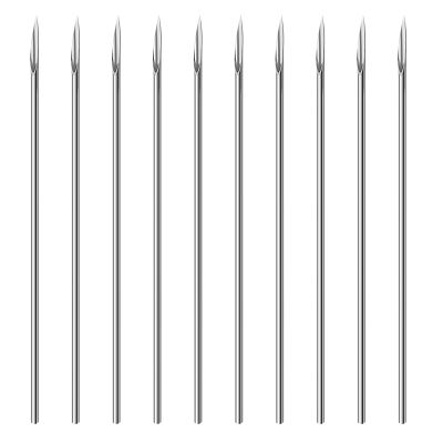 Body Piercing Needles,40PCS 18G Stainless Steel Sterile Disposable Surgical Steel Piercing Needles for Nose Septum Nostril Piercing Needle(18G)