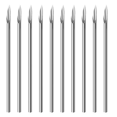 Body Piercing Needles,40PCS 14G Surgical Steel Sterile Disposable Surgical Steel Piercing Needles for Ear Trague Helix Eyebrow Lip Labret Piercing(14G)