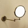 TATSEN Cosmetic Mirror Wall Mounted Makeup Mirror 8 Inch Bathroom Brass 3X Magnifying Double Sided Swivel Shaving Extended Folding Arms Little Mirror view 3