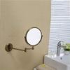 TATSEN Cosmetic Mirror Wall Mounted Makeup Mirror 8 Inch Bathroom Brass 3X Magnifying Double Sided Swivel Shaving Extended Folding Arms Little Mirror view 4
