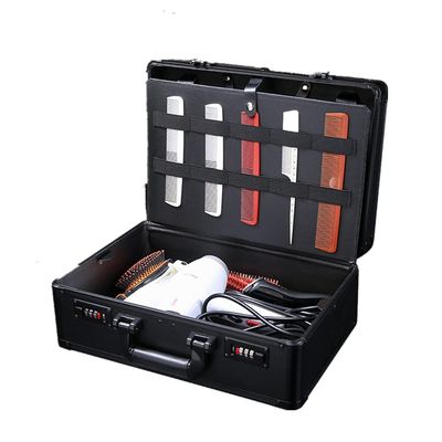 BILPIKOGoo Barber Carrying Case,Large Barber Beauty Salon Tool Kits Storage, Portable Barber Carrying Case, Portable Travel Carry Case Hairdresser for Hair Stylist Pet Groomer