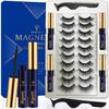 7C SevenCrown Magnetic Eyelashes with Eyeliner Kit,Cat-Eye Magnetic Lashes,False Eyelashes with Applicator,Reusable Magnet Lash Set,Natural Look,Easy,Cruelty-Free. view 1