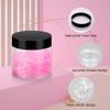 Loretoy 36 Pack 2 OZ Plastic Jars with Lids, BPA Free, Reusable, Refillable Transparent Cosmetic Containers for Bath Salts, Cosmetics, Powders, Beauty Product and Small Accessories view 2