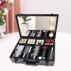 OCASAMI Makeup Train Case - Makeup Organizer Case - Makeup Case with Mirror And Lights, Portable Cosmetic Organizer Box with Customized Dividers, Travel Large Makeup Artist Organizer Kit | US Stock view 2