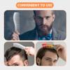 Beavorty 2pcs Portable Hairdressing Comb for Men Ergonomic Widen Teeth Styling Comb for Beard and Hair for Home Barber Use and Color Options view 4