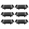 6 Pack Replacement Refill Rollers for Electric Foot File Callus Remover Pedicure Kit Feet Tools Grinding Roller Head for Tough Dead Skin and Hard Callus (6pcs Tough Coarse) view 1