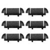 6 Pack Same Coarse Replacement Roller Heads for Electric Foot Filer Callus Remover for Feet Care Pedicure Kit Pedicure Tools Refill Rollers for Dead Skin and Cracked Heels (6pcs Medium Coarse) view 1