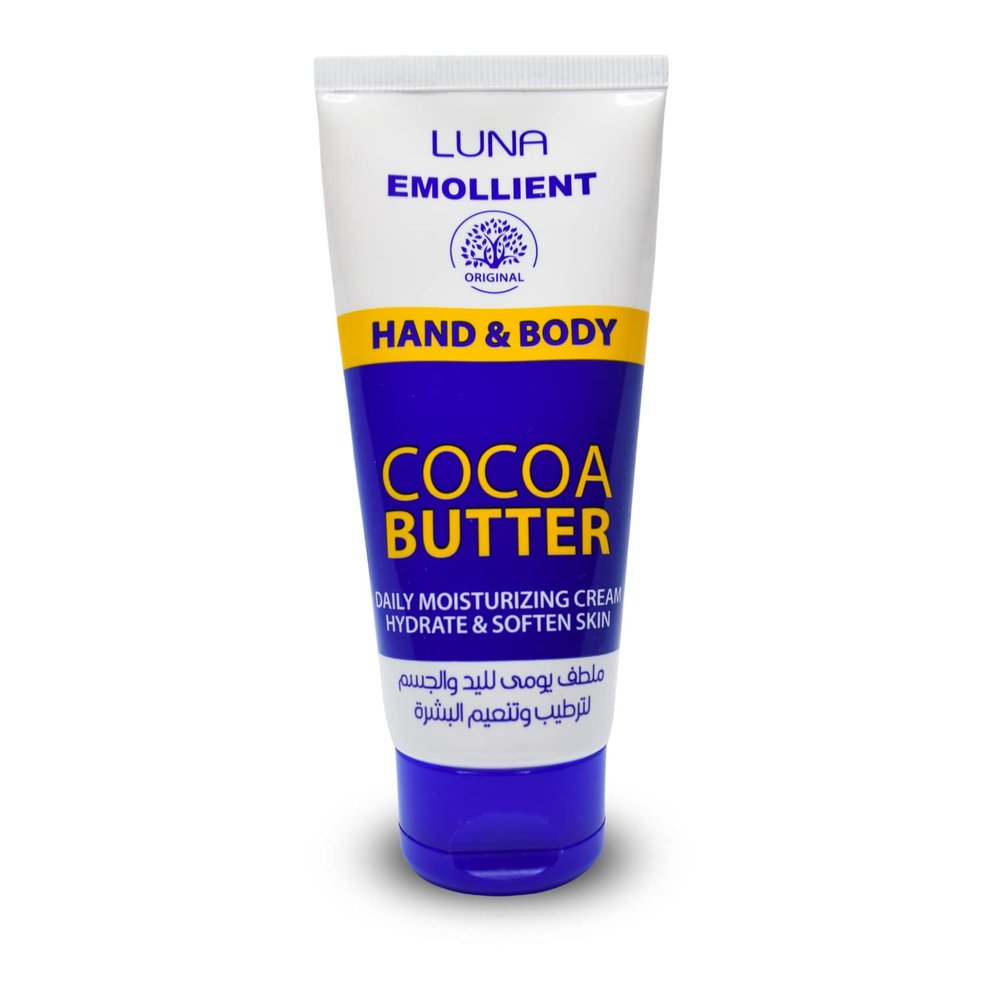 (2.64 oz / 75 gm) Luna Deep Hydrating Hand And Body Cream a Daily Cream With An Ultra-Rich Cocoa Butter Formula That Hydrated And Softens The Skin Its Long Lasting Effect Lasts All Day