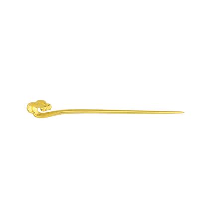 LIBERGA Golden Hair Stick for Buns,Cloud Shape Hair Chopsticks Clips Vintage Hairpin for Women Hair Accessory