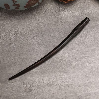 LIBERGA Wooden Hair Stick for Buns,Handmade Carved Hair Chopsticks Clips Chinese Vintage Hairpin for Long Hair