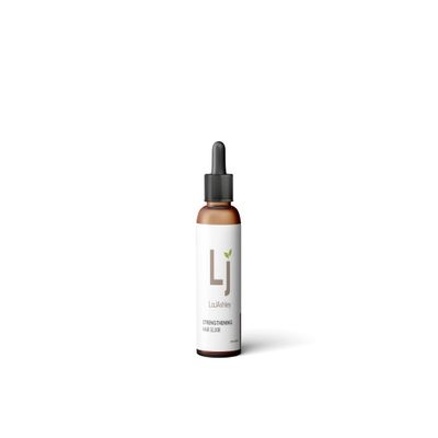 LaJAshley Strengthening Hair Elixir, Oil Based, Vegan, All Natural, Circulates Blood Flow, Growth Formula, Stimulates Cell Regeneration, Scalp Treatment 2 fl oz