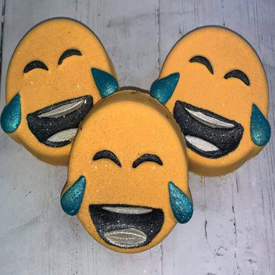 Emoji Bath Bomb - Laughing Emoji