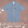 King Midas Empire Boroughs Barber Jacket - Unique Barber Shop Look - Comfortable Fit view 3