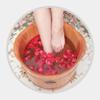 FEHUN Foot Bath Soak 35Cm Pedicure Barrel for Household Use, with Lid with Massager, Foot Bath Barrel Heating Steam, Thickened Foot Bath Barrel Over Calf,B ( Color : A ) view 4