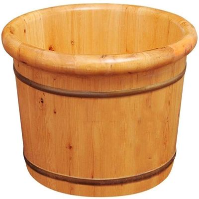 FEHUN Foot Bath Spa Foot Ath Spa Tub,Foot Spa for Adults Foot Massage Ucket,Pedicure Asin Household Salon Foot Ath Wood Arrel ( Size : A )