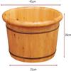 FEHUN Foot Bath Spa Foot Ath Spa Tub,Foot Spa for Adults Foot Massage Ucket,Pedicure Asin Household Salon Foot Ath Wood Arrel ( Size : A ) view 4