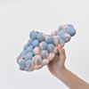 Massage Bubble Slides Slippers for Women Men, Funny Lychee Non-Slip Spa Slippers, Gym House Slippers Shower Bedroom Slippers, Thick Sole Spa Slides Slippers (Blue+Pink,6,7.5,Men,4.5,5.5) view 2
