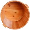 FEHUN Pedicure Foot Soak Sauna Wooden Bucket,Large Foot Bath Spa Tub,Foot Massage Spa for Home,Foot and Leg Spa for Adults,Relax Pedicure view 3