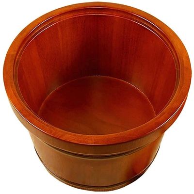 FEHUN Pedicure Foot Soak Large Foot Soak Tub,Foot Asin for Foot Ath,Soak,Or DetoxFoot Soak Ucket Made of Solid Wood,Foot Spa for Adults, (Size : C)