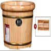 FEHUN Foot Bath Soak Household Hemming Solid Wood Foot Tub, Thickened Thermal Foot Bath, Elderly Children Portable Foot Bath Bowl, Spa Massage Foot Bucket,A ( Color : B ) view 1