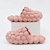 Massage Bubble Slides Slippers for Women Men, Funny Lychee Non-Slip Spa Slippers, Gym House Slippers Shower Bedroom Slippers, Thick Sole Spa Slides Slippers (Pink,13.5,14.5,Men,11.5,12.5) view 2