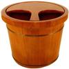 FEHUN Pedicure Foot Soak Large Foot Soak Tub,Foot Asin for Foot Ath,Soak,Or DetoxFoot Soak Ucket Made of Solid Wood,Foot Spa for Adults, (Size : B) view 1