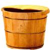 FEHUN Pedicure Foot Soak Foot Massage Spa for Home,Sauna Wooden Bucket,Relax Pedicure Foot Bath,Large Foot Bath Spa Tub,Foot and Leg Spa view 1