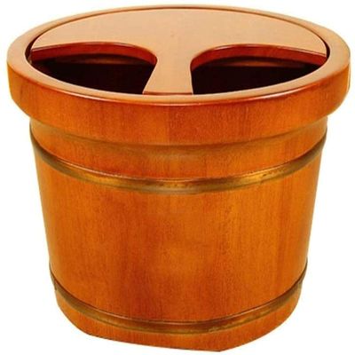 FEHUN Pedicure Foot Soak Large Foot Soak Tub,Foot Asin for Foot Ath,Soak,Or DetoxFoot Soak Ucket Made of Solid Wood,Foot Spa for Adults, (Size : A)