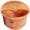 FEHUN Foot Bath Soak 35Cm Pedicure Barrel for Household Use, with Lid with Massager, Foot Bath Barrel Heating Steam, Thickened Foot Bath Barrel Over Calf,B ( Color : B ) view 1