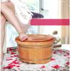 FEHUN Foot Bath Soak 35Cm Pedicure Barrel for Household Use, with Lid with Massager, Foot Bath Barrel Heating Steam, Thickened Foot Bath Barrel Over Calf,B ( Color : B ) view 4