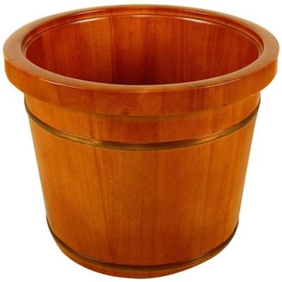 FEHUN Pedicure Foot Soak Large Foot Soak Tub,Foot Asin for Foot Ath,Soak,Or DetoxFoot Soak Ucket Made of Solid Wood,Foot Spa for Adults, (Size : D)