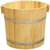 FEHUN Pedicure Foot Soak Solid Wood Foot Soaking Barrel Bucket,Foot Soaking Tub,Foot Wash Basin for Foot Bath,Foot Spa Bucket view 1