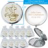 12 PCS First Communion Favors (12 PCS) Compact Mirror. 1er Comunin, Primera Comunin, Aos comunion Memorial view 2