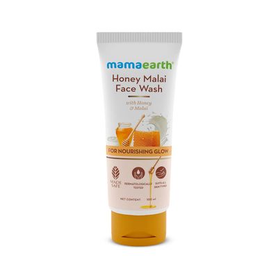 MAMAEARTH honey malai face wash