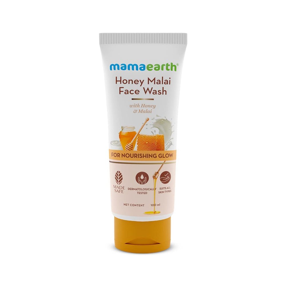 MAMAEARTH honey malai face wash