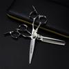 6.0 Inch High Grade Hair Cutting Scissors Set, Barber Hair Cutting & Thinning Shears, 440C Stainless Steel Thinning Shears Hair Cutting Scissors, Sharp And Durable, for Barber And Home Use view 1