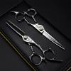 6.0 Inch High Grade Hair Cutting Scissors Set, Barber Hair Cutting & Thinning Shears, 440C Stainless Steel Thinning Shears Hair Cutting Scissors, Sharp And Durable, for Barber And Home Use view 3