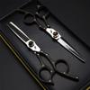 6.0 Inch High Grade Hair Cutting Scissors Set, Barber Hair Cutting & Thinning Shears, 440C Stainless Steel Thinning Shears Hair Cutting Scissors, Sharp And Durable, for Barber And Home Use view 3