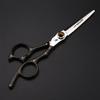 6.0 Inch High Grade Hair Cutting Scissors Set, Barber Hair Cutting & Thinning Shears, 440C Stainless Steel Thinning Shears Hair Cutting Scissors, Sharp And Durable, for Barber And Home Use view 4