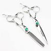 6.0 Inch Hair Cutting Scissors Set, High Grade Thinning Shears Hair Cutting Scissors, Professional Bangs Barber Shears Kit Tools, Free Scissors Pack, for Hair Stylist Or Home Use view 1