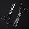6.0 Inch High Grade Hair Cutting Scissors Set, Barber Hair Cutting & Thinning Shears, 440C Stainless Steel Thinning Shears Hair Cutting Scissors, Free Scissors Pack, for Barber And Home Use view 3