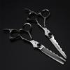 6.0 Inch High Grade Hair Cutting Scissors Set, Barber Hair Cutting & Thinning Shears, 440C Stainless Steel Thinning Shears Hair Cutting Scissors, Free Scissors Pack, for Barber And Home Use view 4