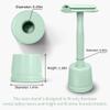 Bambaw Mint Green Safety Razor Stand | Razor Holder Stand | Shaving Razor Stands does not fit all Safety Razors | Shaver Holder Stand Razor Base | Double Edge Razor Stand | Single Razor Stand view 2