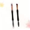 Mikinona 2pcs Dual Purpose Eyelash Combs and Makeup Brushes for Women Travel-friendly Dual-ended Design Smooth Application Tools for Eyelash Extensions and Eyebrow Grooming view 4