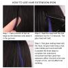 Hair Extension Tool, Adjustable Temperature Hair Extensions Connector Heat Iron Wand Melting Bonding Tool for Salon and Home Hairdressing view 3