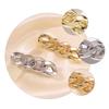 KALLORY 2pcs Fashion Chain Hair Barrettes Stylish Clips for Women and Girls for Daily Use and Special Occasions view 4