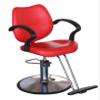 Funnylife Red Round Base Hydraulic Pump Styling Chair Barber Chair Salon Beauty Equipment view 3