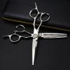 Hair Cutting Scissors, 6 Inch Japan 440C Coloured Gems Upscale Scissor Cut Hair Cutting Scissors Thinning Barber Haircut Shears Hairdressing Scissors Set view 1