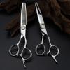Hair Cutting Scissors, 6 Inch Japan 440C Coloured Gems Upscale Scissor Cut Hair Cutting Scissors Thinning Barber Haircut Shears Hairdressing Scissors Set view 2
