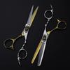 Hair Cutting Scissors, 6 Inch Professional Bull's Head Upscale Scissor Cut Hair Cutting Scissors Thinning Barber Haircut Shears Hairdressing Scissors Set view 4